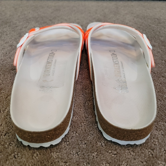 Neon orange Birkenstock Yao size 40 - Picture 4 of 6